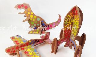 手工制作火箭模型